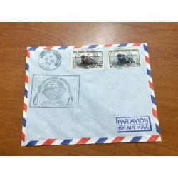 LOT enveloppes et timbres TAAF 1957-1958-1959 OBLITERE KERGUELEN