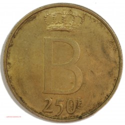 Belgique, 250 Francs 1976 Baudoin , lartdesgents.fr
