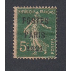 Préoblitéré -  n°26 - 1920-1922 - Neuf charnière - Cote 195 Euros- lartdesgents