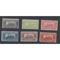 Timbres pour colis postaux -  n°9 à n°14 - 1901 - Neufs* charnières - Cote 350 Euros- lartdesgents