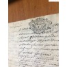 Documents Cachets Généralité de Soissons 1728-1734 N° 170,171,177
