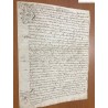 Timbres papier: Documents avec Cachets Généralité de Soissons 1738-1745 N° 180,181,187,191.