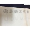 Document de Greffe, pour Tarascon 1853, 66 timbres, lartdesgents.fr