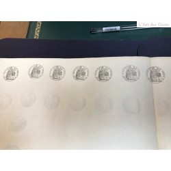 Document de Greffe, pour Tarascon 1853, 66 timbres, lartdesgents.fr
