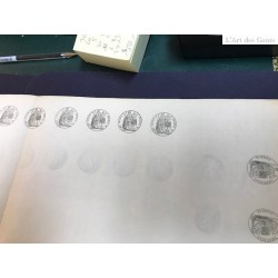Document de Greffe, pour Tarascon 1853, 66 timbres, lartdesgents.fr