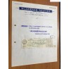 rare Fiscaux, DOCUMENT POUR AUTOMOBILES N° 1a, 1935, cote 130€, lartdesgents.fr