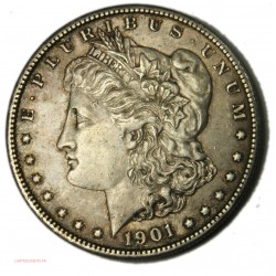 USA - 1901-O Morgan Dollar argent, lartdesgents.fr