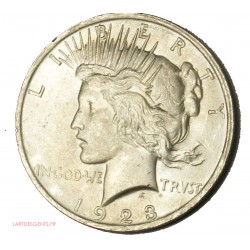 USA - 1923 Peace silver Dollar (1), lartdesgents.fr