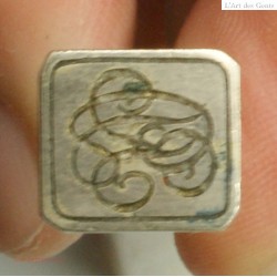 Sceau cachet fin Saint-Jacut-de-la-Mer Nacre et argent*, lartdesgents.fr