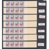 Série 7 couleurs Carnets n°1331-C5A - Type Coq - 7x8 timbres - Neuf** cote 340 Euros lartdesgents