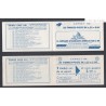 lot 2 Carnets n°1234-C3 Série 01-61 et 14-61 - Type Marianne Decaris -  Neufs** cote 200 Euros