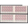 lot 2 Carnets n°1263-C3 Série 01-63 et 18-64 - Type Marianne Decaris -  Neufs** cote 200 Euros