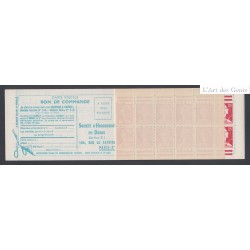 Carnets n°1011C-C2  - Type Muller -  Neuf** cote 80 Euros -lartdesgents.fr