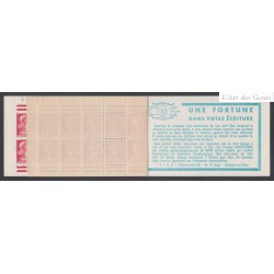 Carnets n°1011C-C2  - Type Muller -  Neuf** cote 80 Euros -lartdesgents.fr