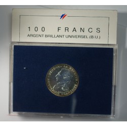 BU 100 Francs 1987 "LA FAYETTE", lartdesgents.fr