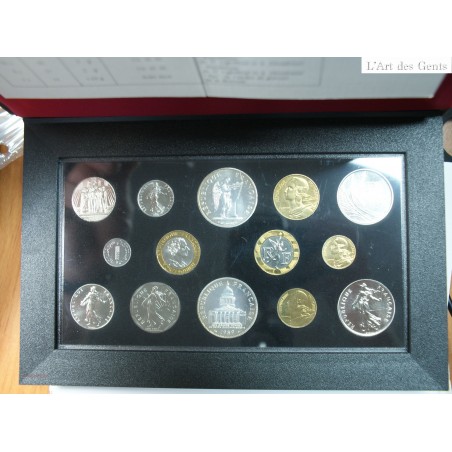 Coffret FRANCE 1989 Fleur de Coin FDC, lartdesgents.fr