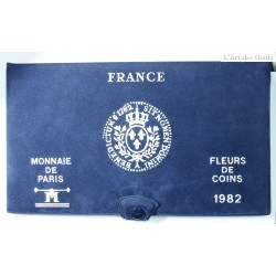 Coffret FRANCE 1982 Fleur de Coin FDC, lartdesgents.fr