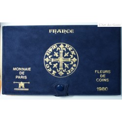 Coffret FRANCE 1980 Fleur de Coin FDC, lartdesgents.fr