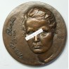 Médaille MARIE CURIE 1967 (Polonium Radium 1898)  par J.H COËFFIN, lartdesgents.fr