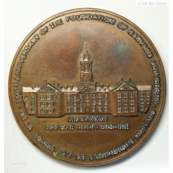 Médaille 350° anniversaire HARVARD, lartdesgents.fr