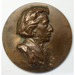 Médaille 150° naissance de Frédéric CHOPIN  , lartdesgents.fr