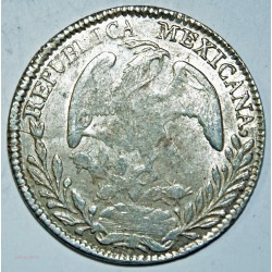 Mexique 8 reales Durango 1843/34, lartdesgents.fr