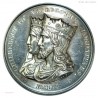 Médaille argent 87grs CHILDEBERT et VLTOGOTHE 1845 par L.SCHMITT.F