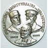 Médaille Bronze Argenté 40° Anniv. du Débarquement 1944-1984 par R.TSCHVDIN