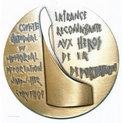 Médaille La France reconnaissante au Heros de la déportation 1980