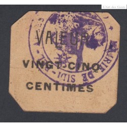 Ville de Sidi-Bel-Abbès - bon pour 0 franc 25 - sup -  lartdesgents