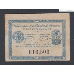 Chambre de commerce de Philippeville, bon pour 10 centimes 1915 P/Neuf -  lartdesgents