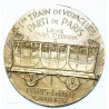 MEDAILLE 1er Train de Voyageur Paris St Germain Le PECQ 1837-1987