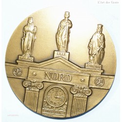 MEDAILLE Gare de Paris Nord CC 40 100 - BRONZE 1988