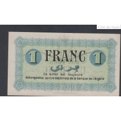 Chambre de commerce de Constantine - 1 Franc Série B - 1915 - P/Neuf -  lartdesgents.fr