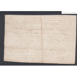 France - Assignat de 5 Livres Fauté 01-09-1791-  lartdesgents.fr