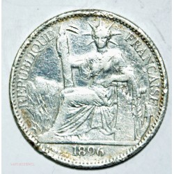 Indochine Française - 50 Cents. 1896. lartdesgents.fr