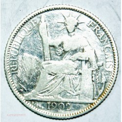Indochine Française - 20 Centimes 1902. lartdesgents.fr
