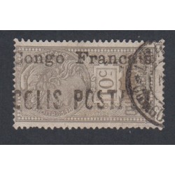 Timbres Congo Français Colonie 1893 Colis Postaux n°2, cote 275 € lartdesgents