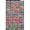 Série de  44 Timbres Colonies Afrique Equatoriale n°33 à n°62 Sauf n°61 Oblitérations cote 74 € lartdesgents