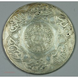 Maroc argent 5 dirhams 1318-1900 BERLIN SUP, lartdesgents.fr