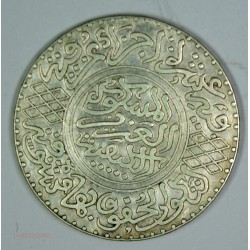 Maroc argent 5 dirhams 1320-1905 BERLIN TTB+, lartdesgents.fr