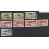 Colonie Française AEF année 1940-41 - Timbres Poste Aérienne variété n°15-17-18-  oblitérés  - lartdesgents