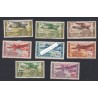 Colonies Française AEF année 1940-1943 - Timbres Poste Aérienne n°14 à n°21 -  Neufs - Signés - Cote 800 Euros lartdesgents