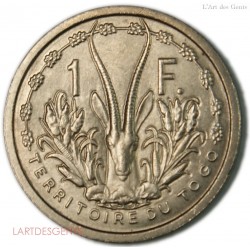 ESSAI Colonie AEF, 1franc et 2 francs 1948, FDC, lartdesgents.fr