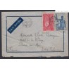 Colonies - Lettre cachet Pointe noire 1947 AEF, lartdesgents