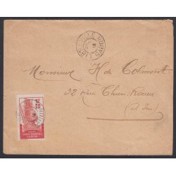 Colonies - Lettre cachet Libreville Gabon 1910, lartdesgents