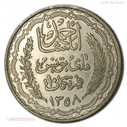 Colonie TUNISIE 10 Francs 1939 - 1003 EX., lartdesgents.fr