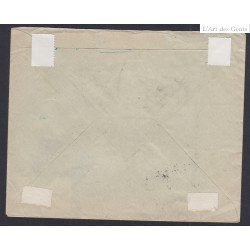 Colonies - Lettre Cachet Brazzaville AEF  1945, lartdesgents.fr