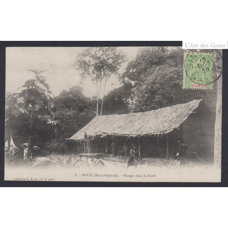 Colonies - Cachet Gabon Sindara  1910 sur timbre 5c n°19,  lartdesgents.fr