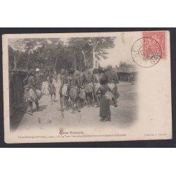Colonies - CPA - Cachet Gabon Libreville  1909, lartdesgents.fr